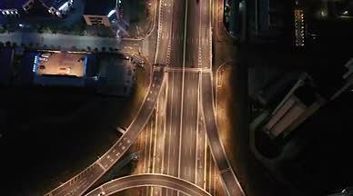 城市高清夜景航拍视频的预览图